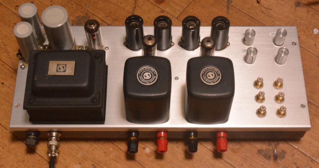 EL-84 SE tube amplifier amp with tone control 5W output