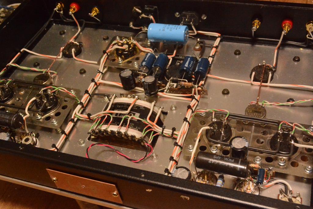 2A3 PSE tube amplifier with ALL Hirata TANGO special order made transformer