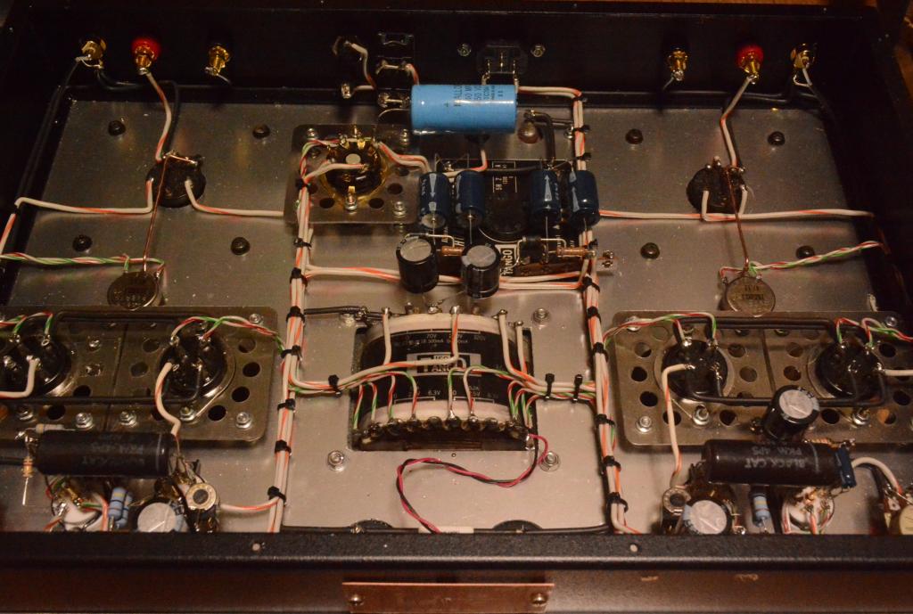 2A3 PSE tube amplifier with ALL Hirata TANGO special order made transformer