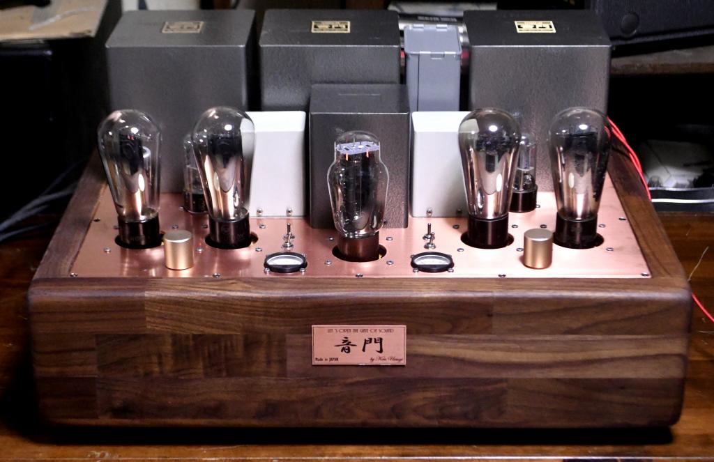 45/2A3 PSE tube amplifier with special order made X series transformer, pure silver wire