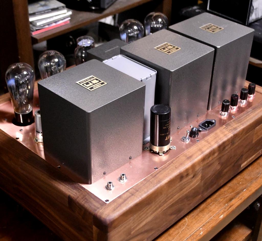 45/2A3 PSE tube amplifier with special order made X series transformer, pure silver wire