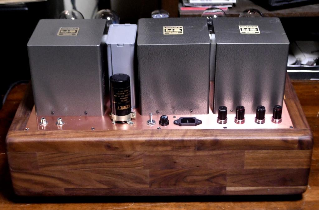 45/2A3 PSE tube amplifier with special order made X series transformer, pure silver wire