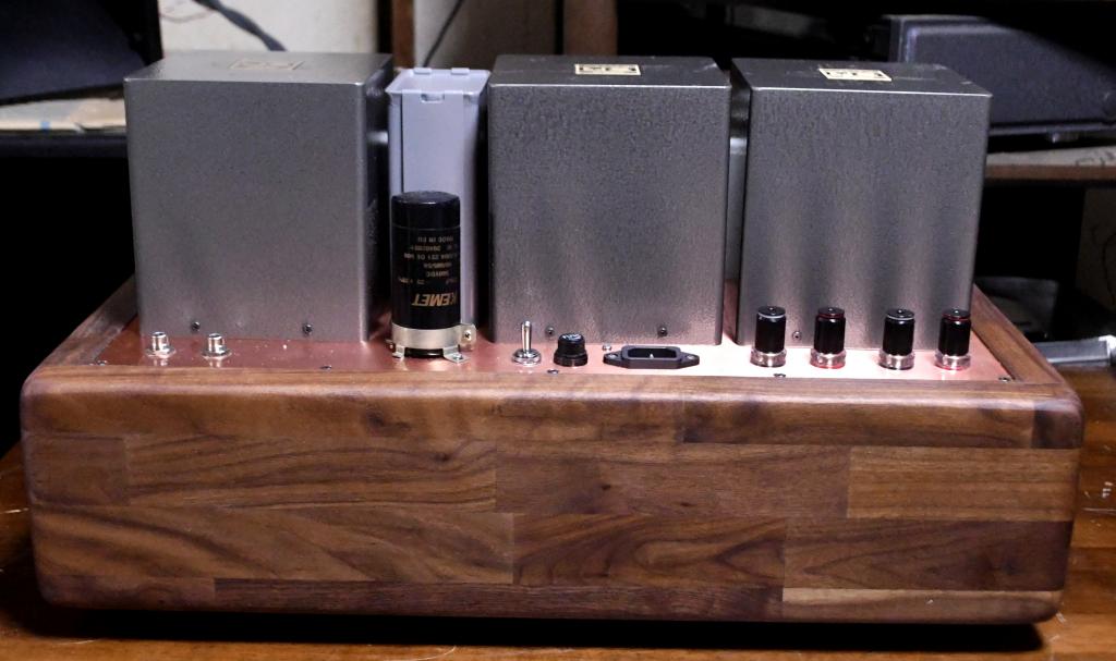 45/2A3 PSE tube amplifier with special order made X series transformer, pure silver wire