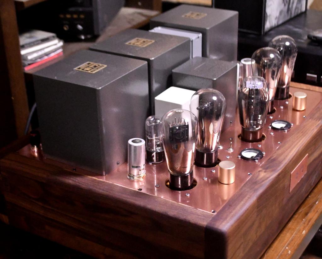 45/2A3 PSE tube amplifier with special order made X series transformer, pure silver wire