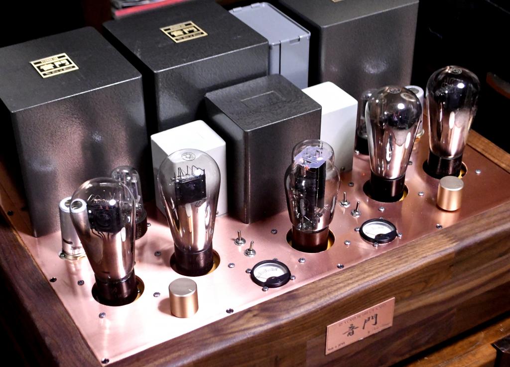 45/2A3 PSE tube amplifier with special order made X series transformer, pure silver wire