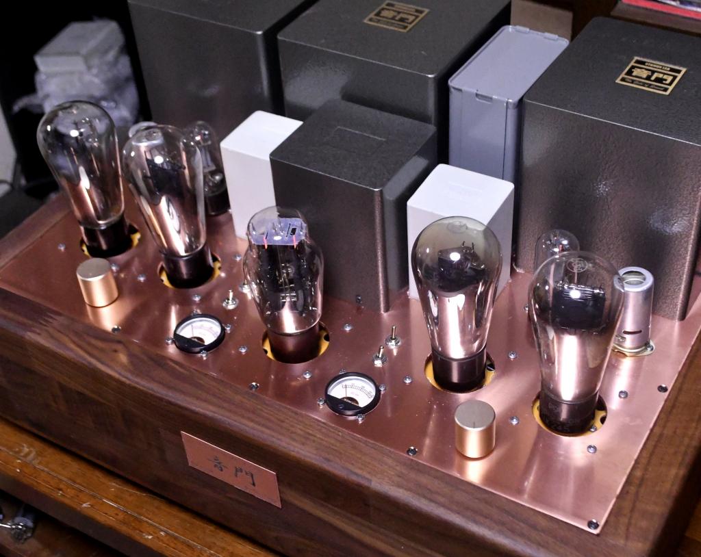 45/2A3 PSE tube amplifier with special order made X series transformer, pure silver wire