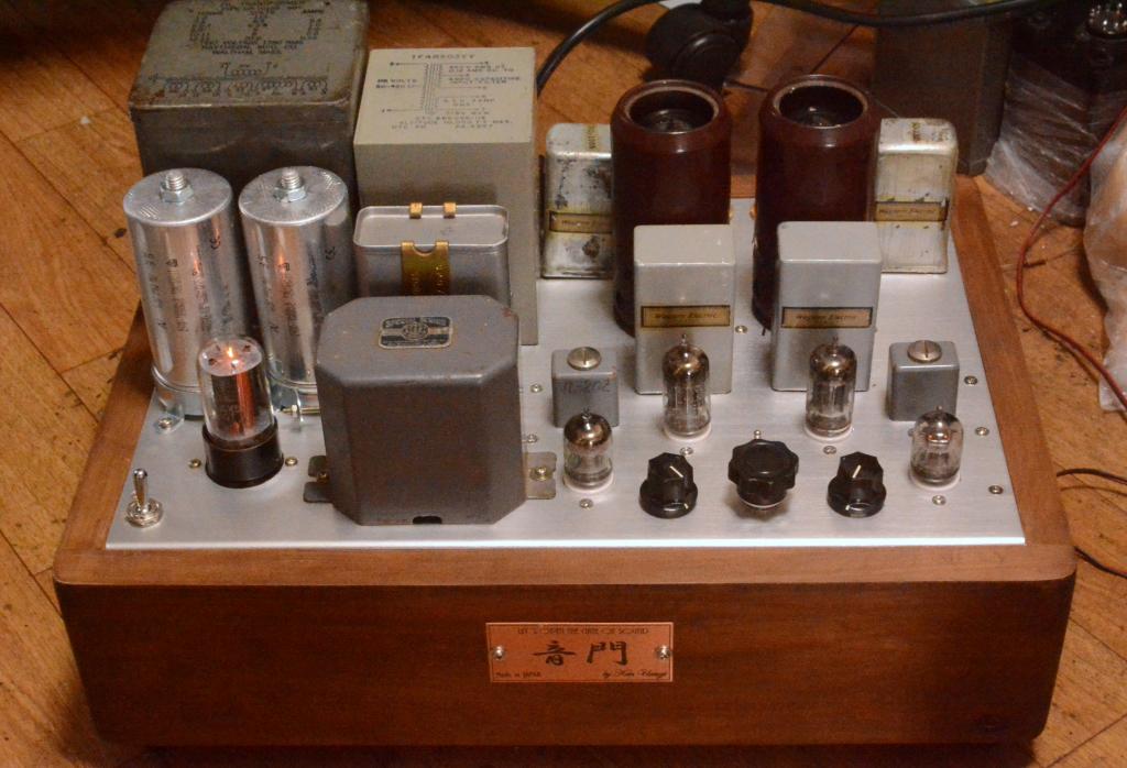 71A  SE tube amplifier with phono stage 396A * work as preamp or power amp 1W