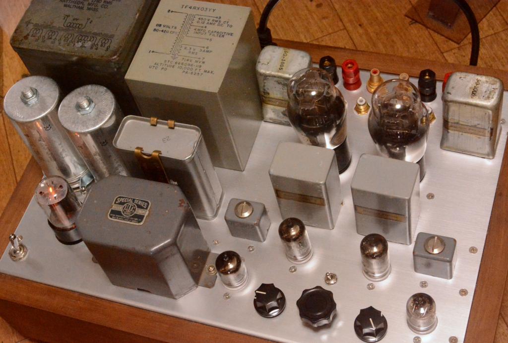71A SE tube amplifier with phono stage 396A * work as preamp or power amp 1W
