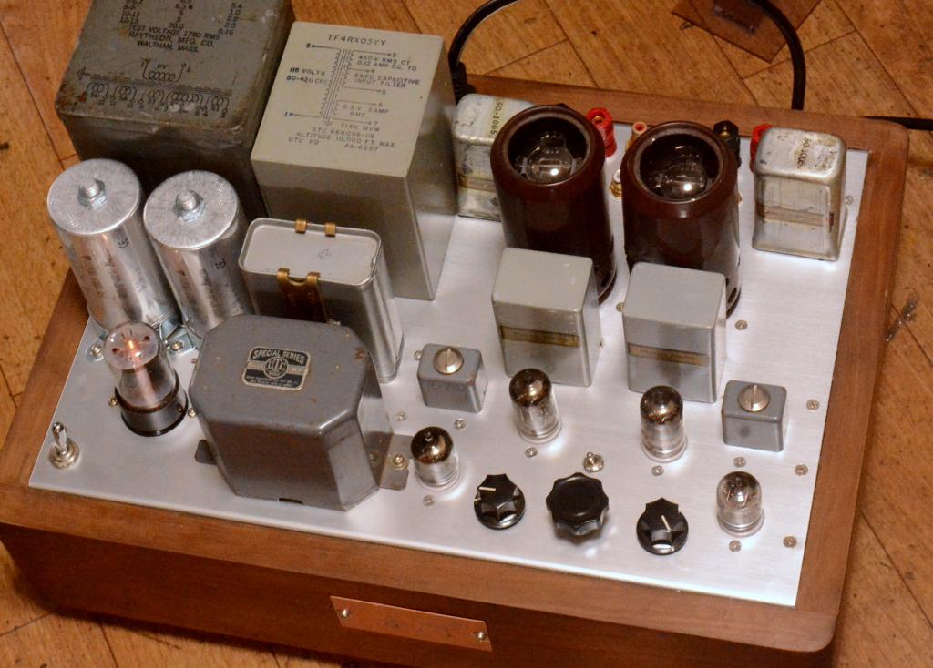 71A SE tube amplifier with phono stage 396A * work as preamp or power amp 1W