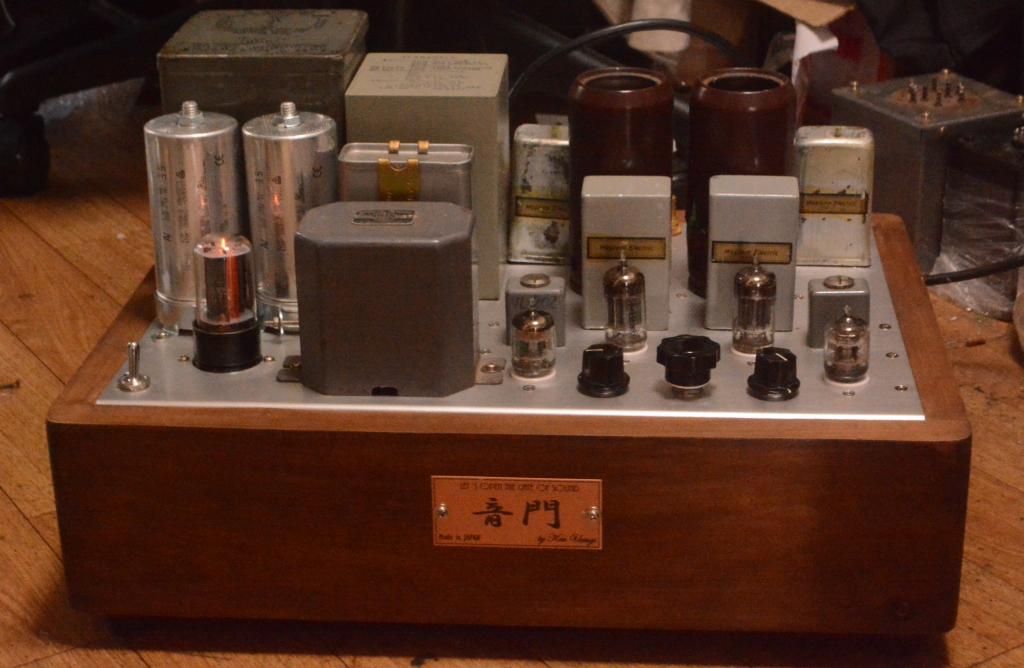 71A SE tube amplifier with phono stage 396A * work as preamp or power amp 1W