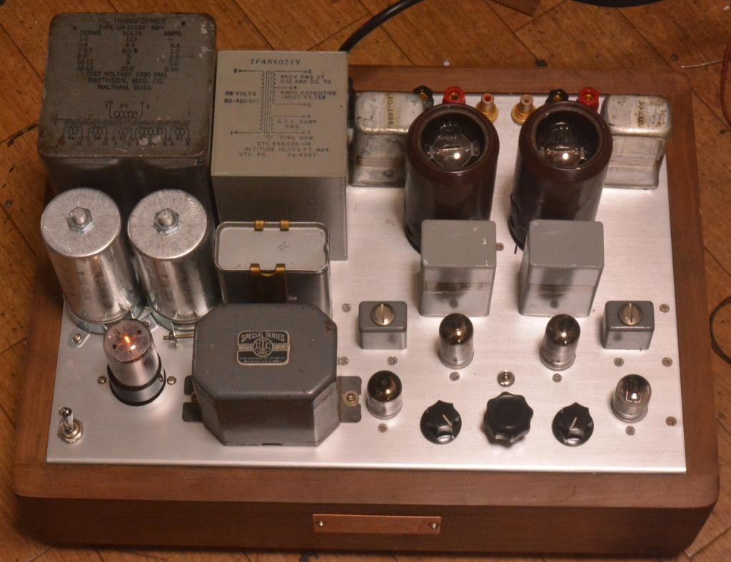 71A SE tube amplifier with phono stage 396A * work as preamp or power amp 1W