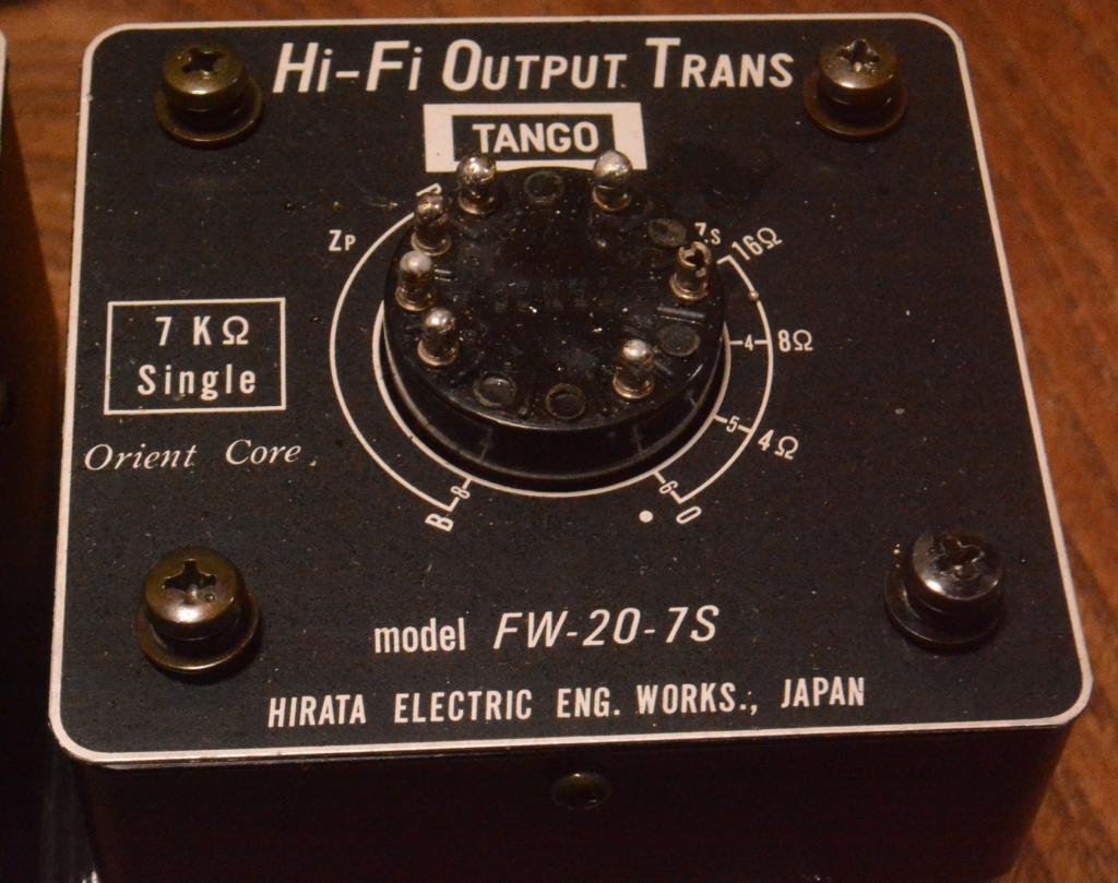 HIRATA TANGO SE OPT transformer FW-20-7S special made for 10Y, VT-62 para SE tube amplifier