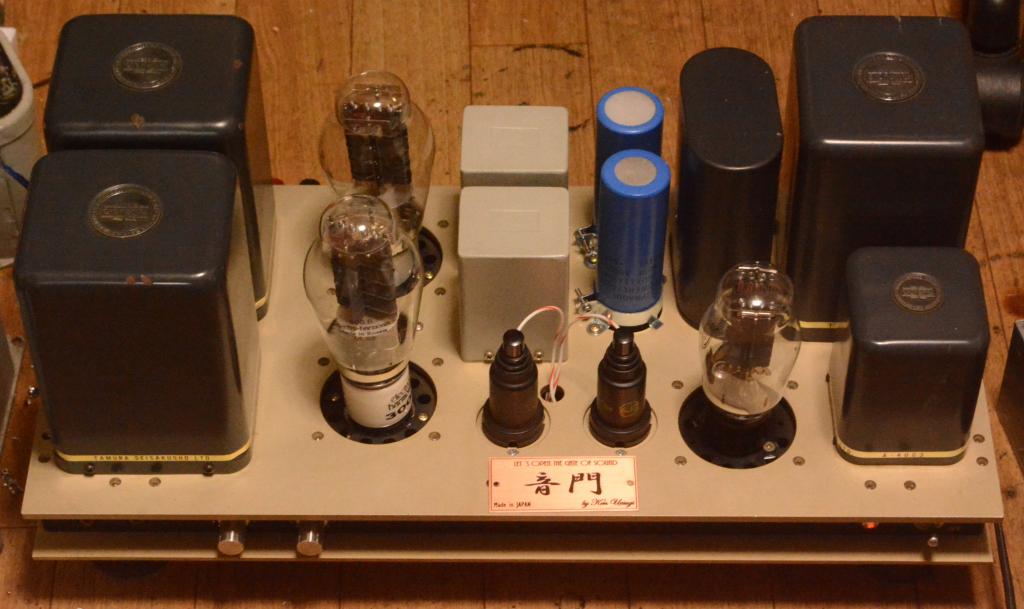 300B SE Western 91B type tube amplifier  TAMURA transformers & HIrata TANGO interstage transformer