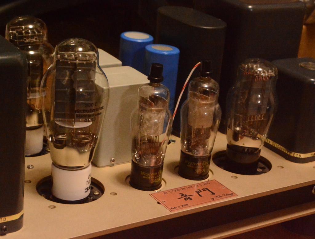 300B SE Western 91B type tube amplifier  TAMURA transformers & HIrata TANGO interstage transformer