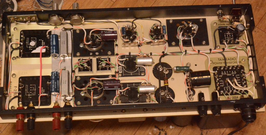300B SE Western 91B type tube amplifier  TAMURA transformers & HIrata TANGO interstage transformer