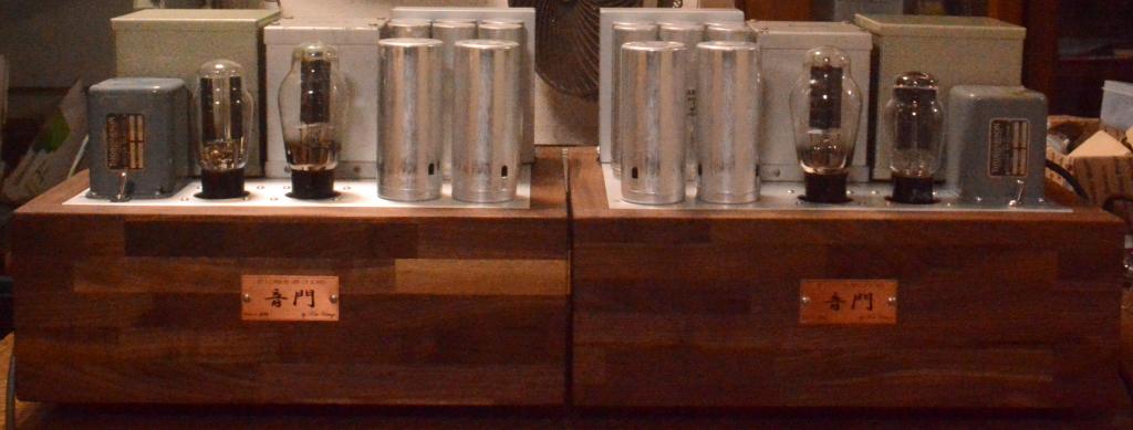 Western Electric WE91A type tube amplifier replica with KANNO transformers (permalloy) x 2