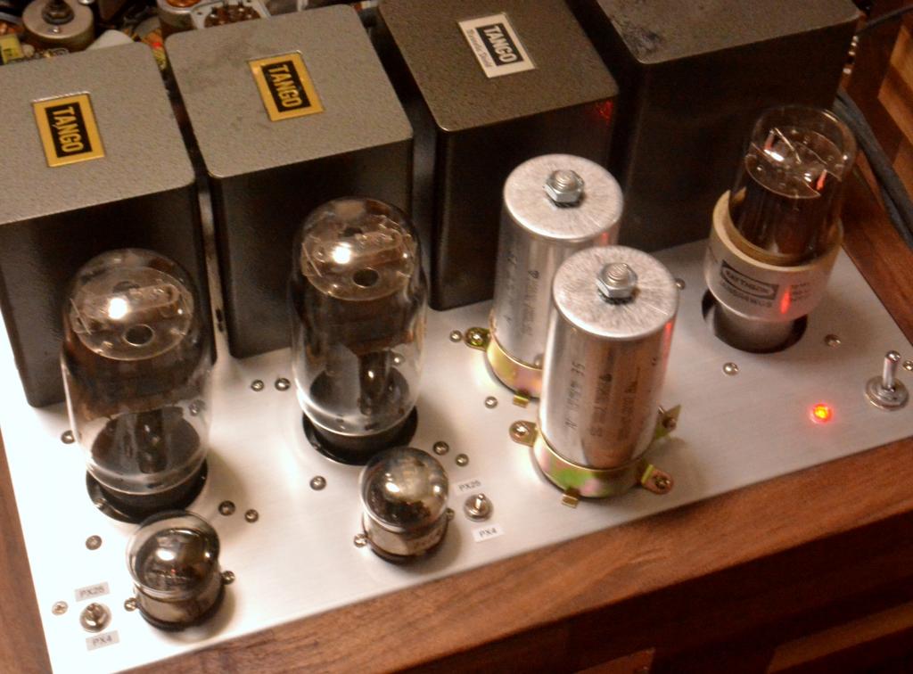  PX25/PX-4 SE stereo tube amplifier class A1 * All HIrata TANGO transformer
