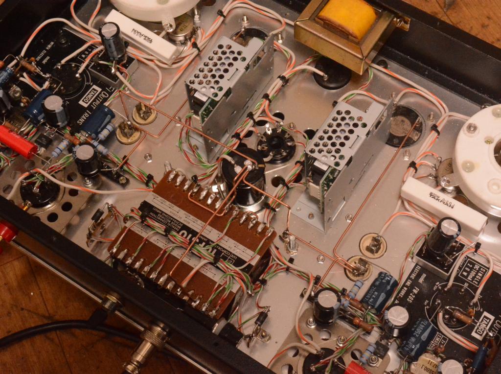 211 SE special order made amplifier with Hirata TANGO transformer 71A drive 211 class A2