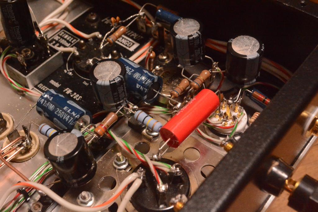 211 SE special order made amplifier with Hirata TANGO transformer 71A drive 211 class A2