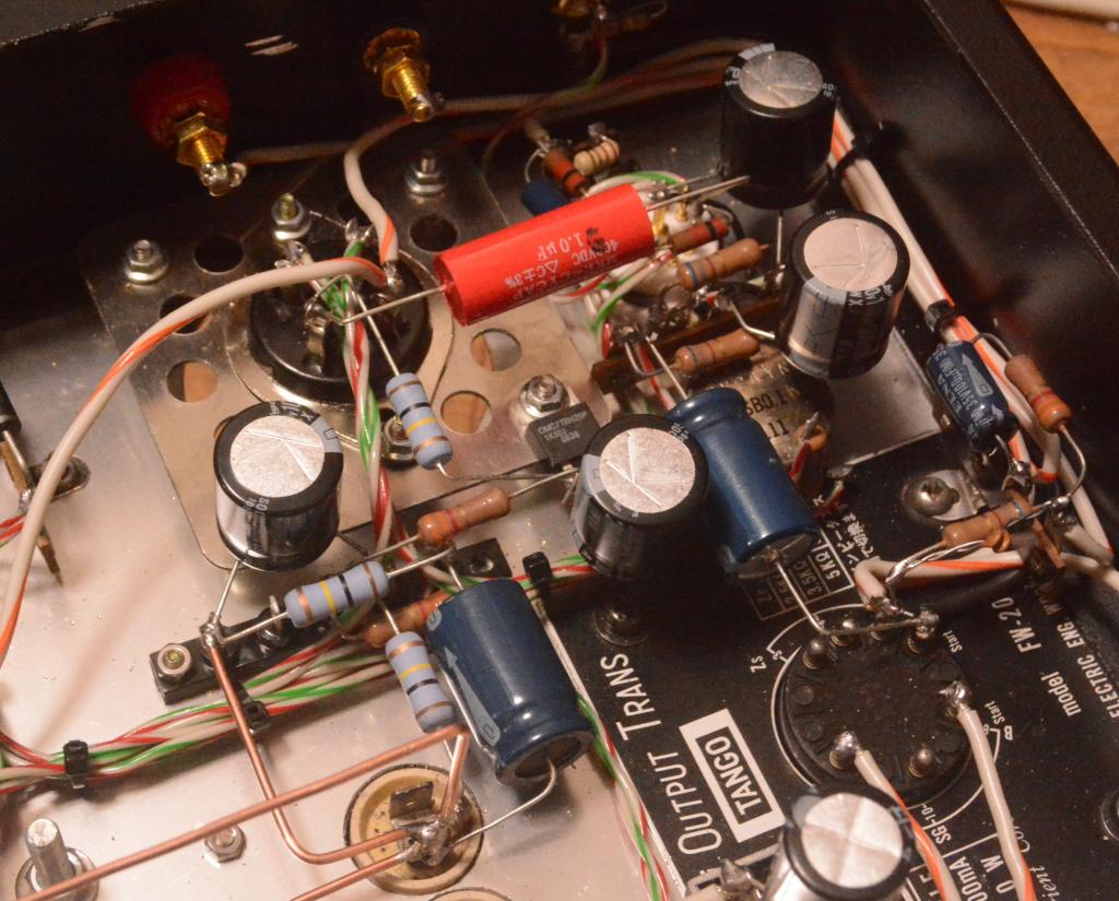 211 SE special order made amplifier with Hirata TANGO transformer 71A drive 211 class A2