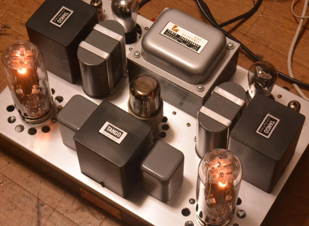 211 SE special order made amplifier with Hirata TANGO transformer 71A drive 211 class A2
