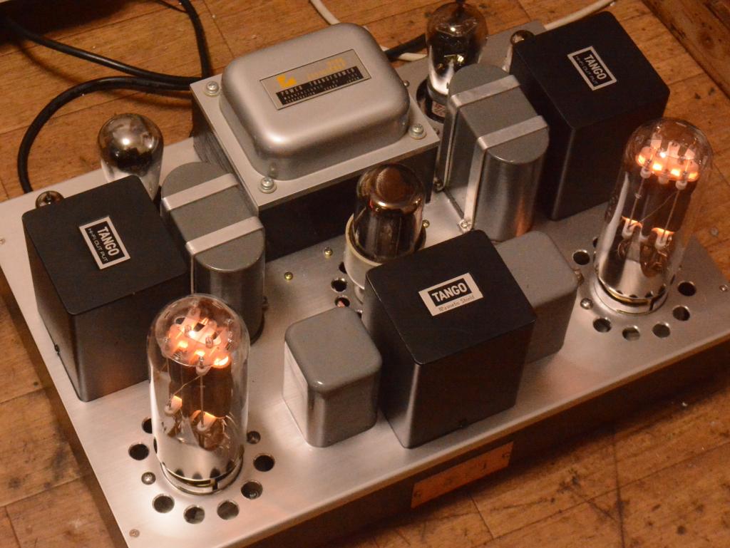 211 SE special order made amplifier with Hirata TANGO transformer 71A drive 211 class A2