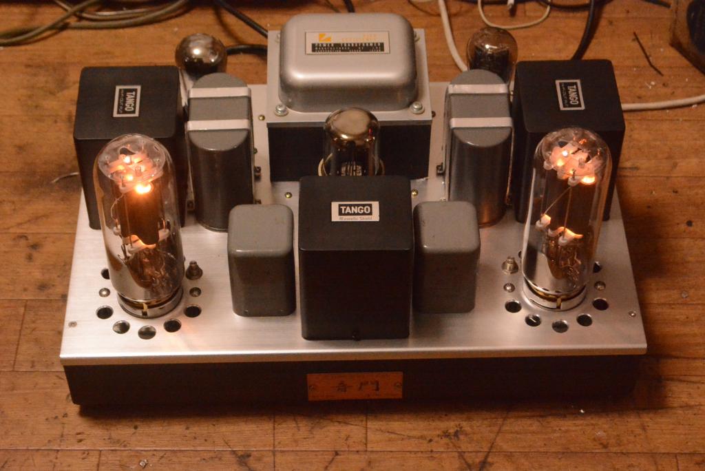 211 SE special order made amplifier with Hirata TANGO transformer 71A drive 211 class A2