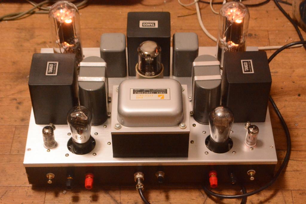 211 SE special order made amplifier with Hirata TANGO transformer 71A drive 211 class A2