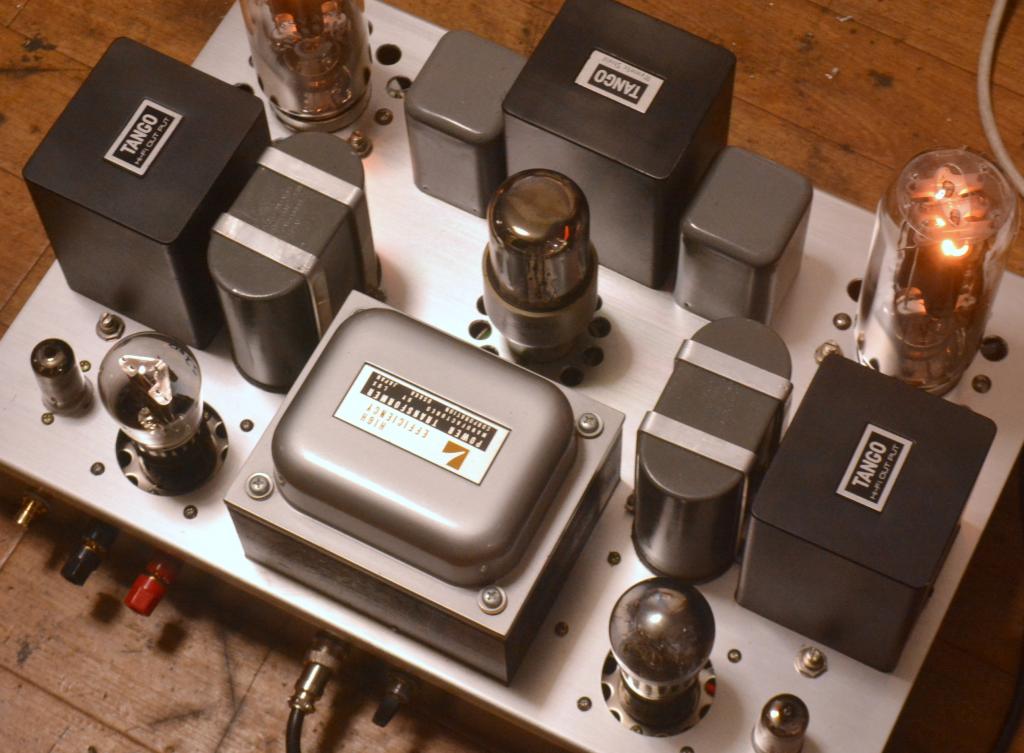 211 SE special order made amplifier with Hirata TANGO transformer 71A drive 211 class A2