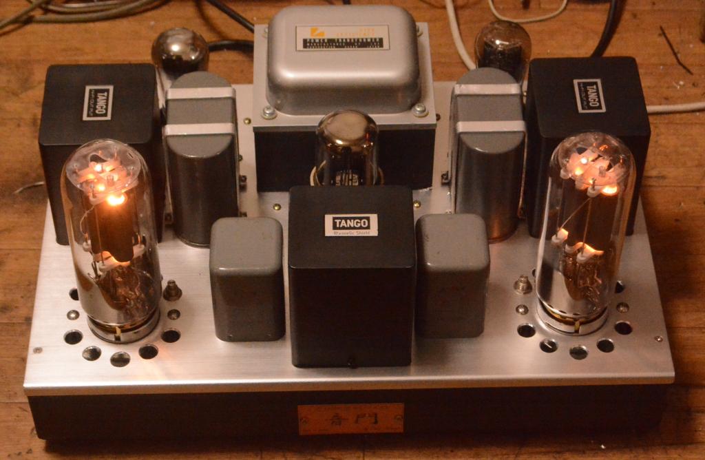 211 SE special order made amplifier with Hirata TANGO transformer 71A drive 211 class A2