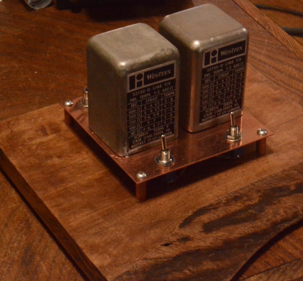 Early Westrex CD, line transformer step up ratio 1:4, using for CD, Ipod, diginal source