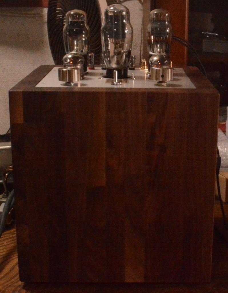 "The Tesseract" 45 SE tube amplifier using as power amp or preamp