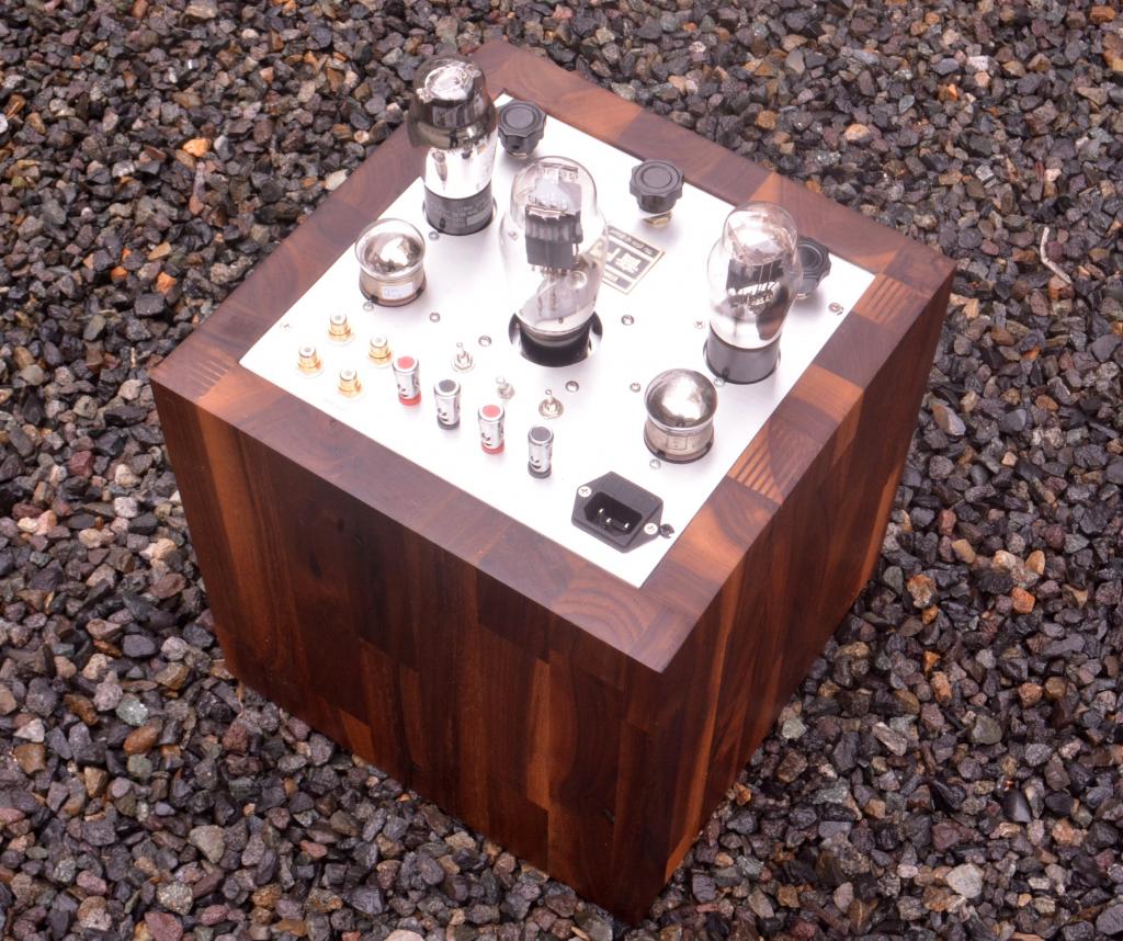 "The Tesseract" 45 tube preamp, using for Bluetooth connection 2W output