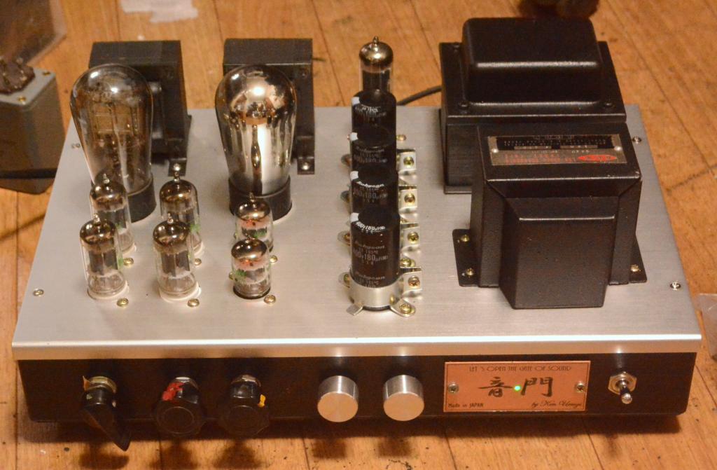 We396A-71A tube stereo headphone, line preamp, booster, amplifier with tone control