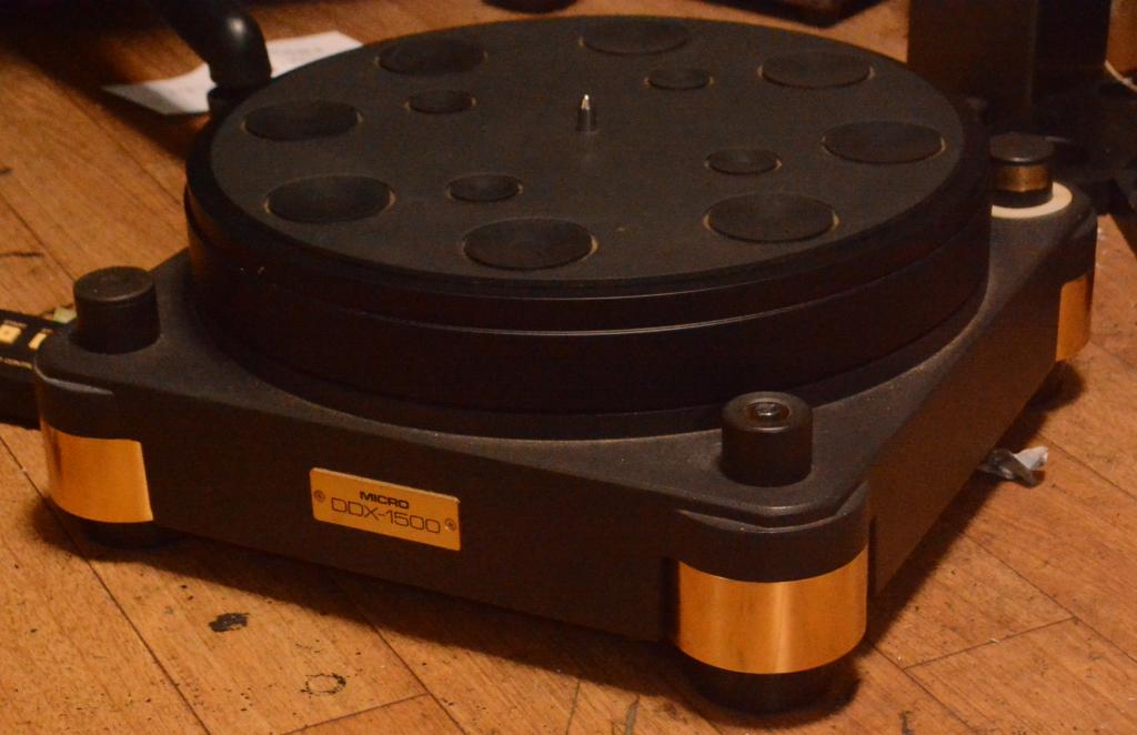 Micro seiki DDX-1500 turntable unit