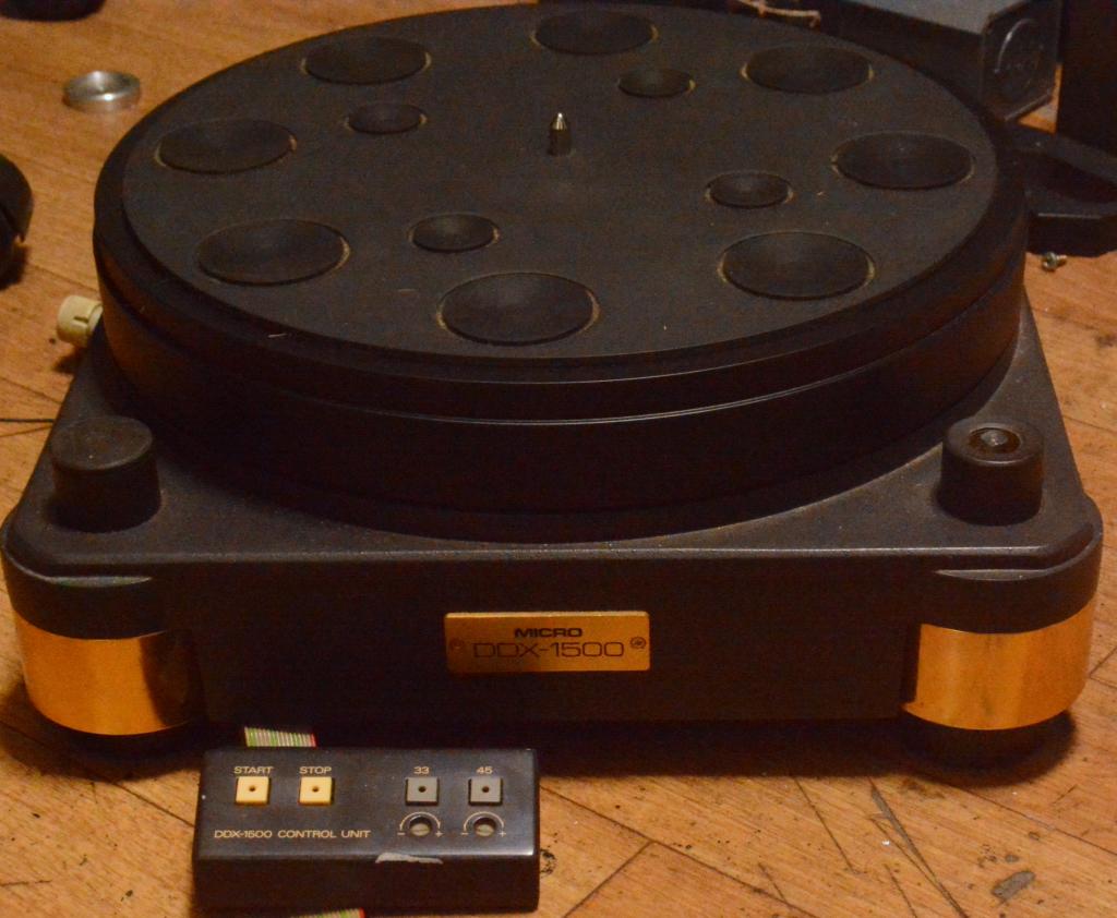 Micro seiki DDX-1500 turntable unit