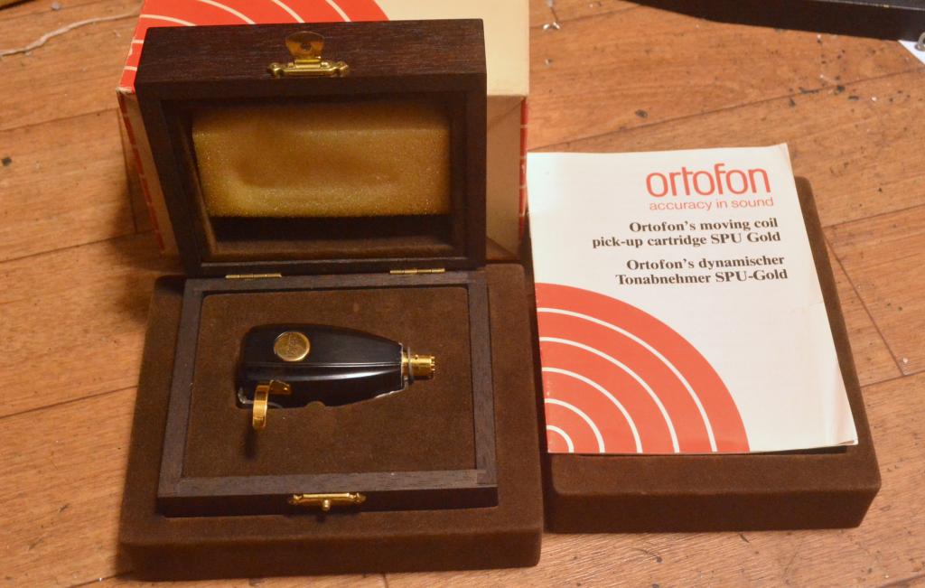 Ortofon SPU-G Gold Limited silver wire * Serial number: 1073