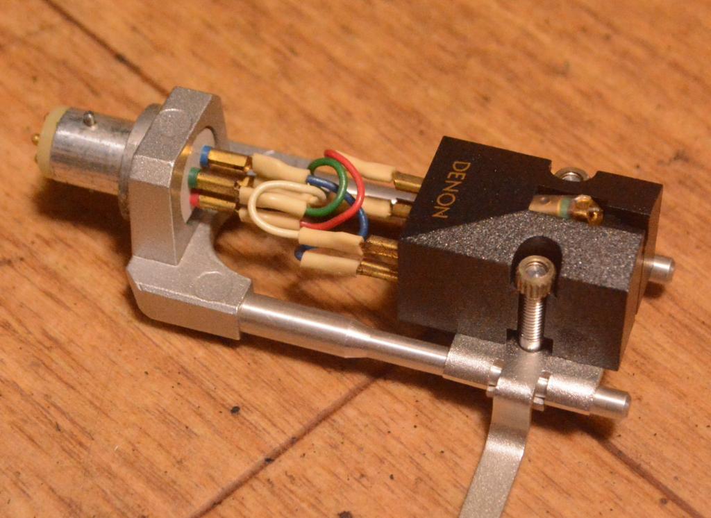 Denon DL-103C MC cartridge with Orsonic headshell