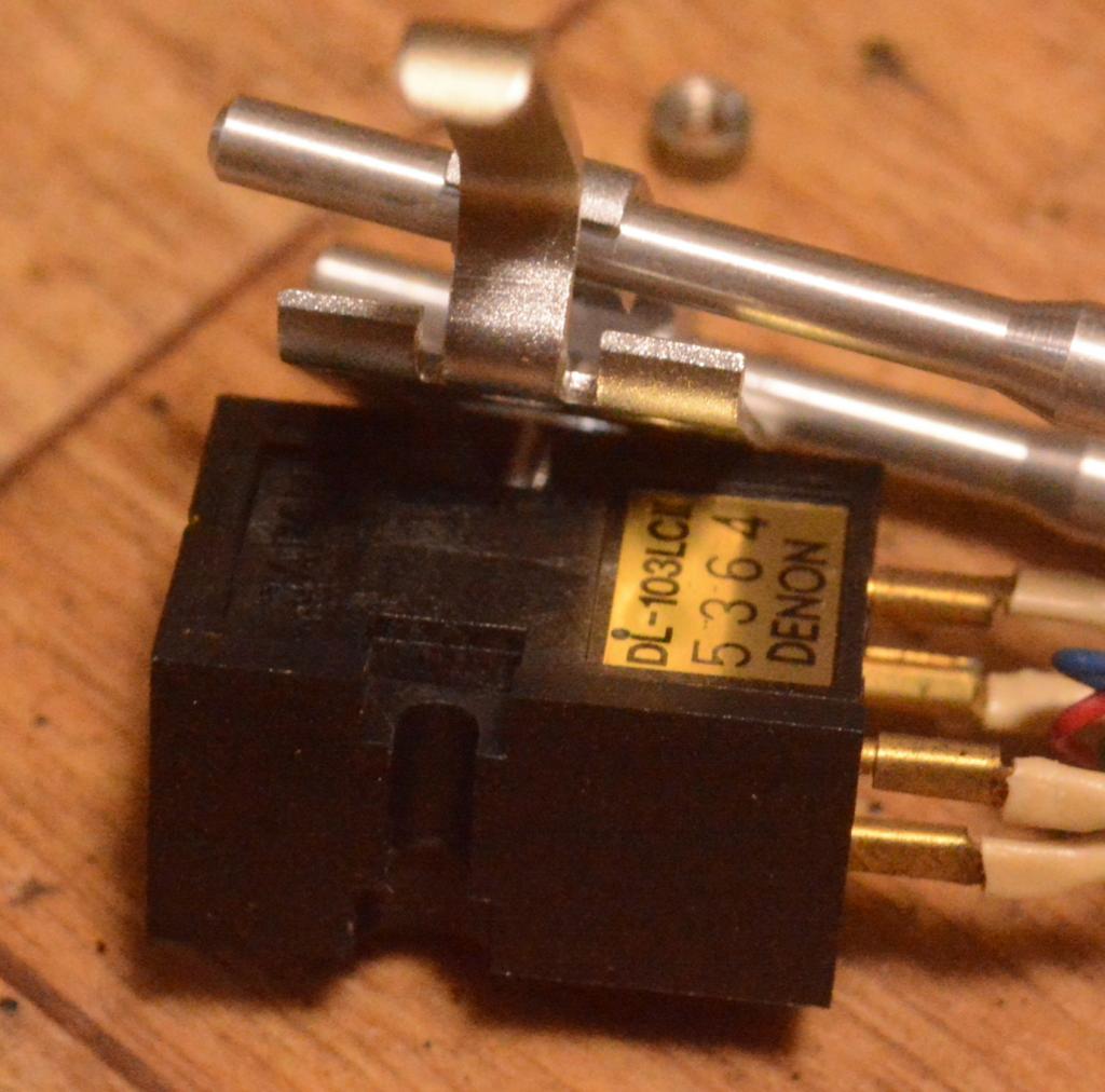 Denon DL-103C MC cartridge with Orsonic headshell