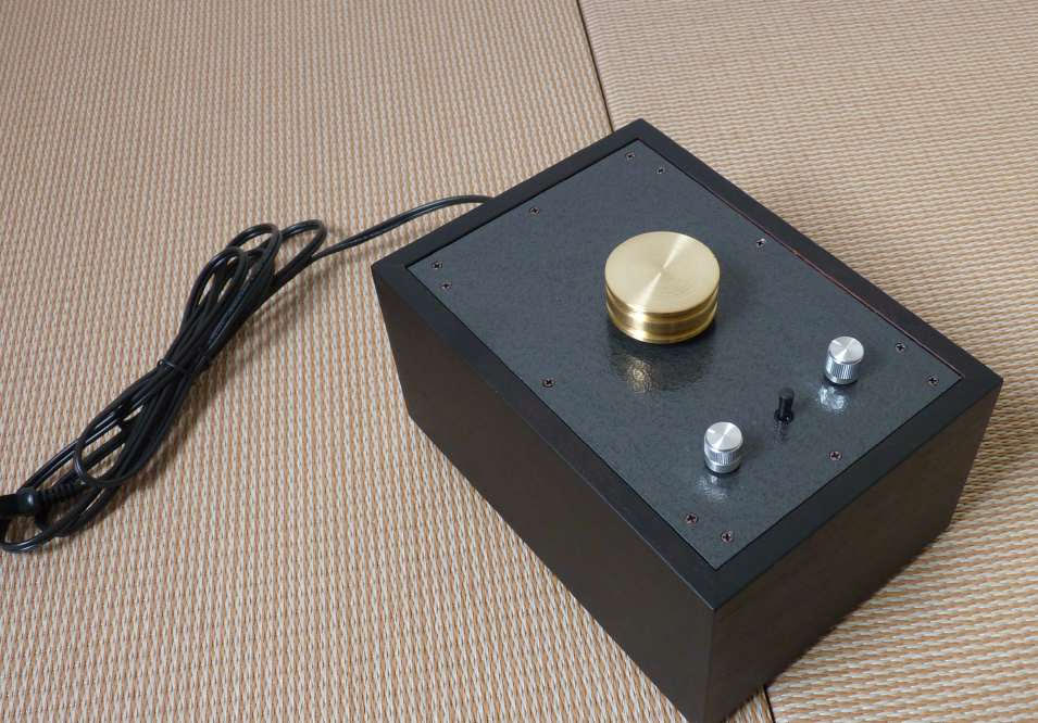 Separated motor for belt driver unit Micro seiki, Final Lab turntable