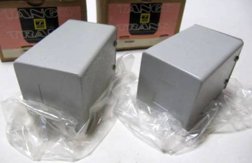NEW Pair of early HIRATA TANGO interstage transformer NC-9 * Max DC 1000V 80mA