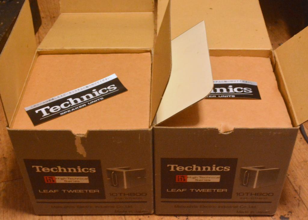 70s year Technics EAS 10TH800 Leaf super tweeter 3K~125K Hz