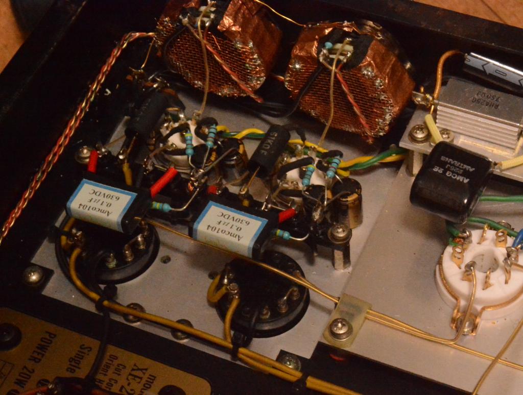 Sound Exprorer 6B4G SE stereo tube amplifier with All Hirata TANGO transformers