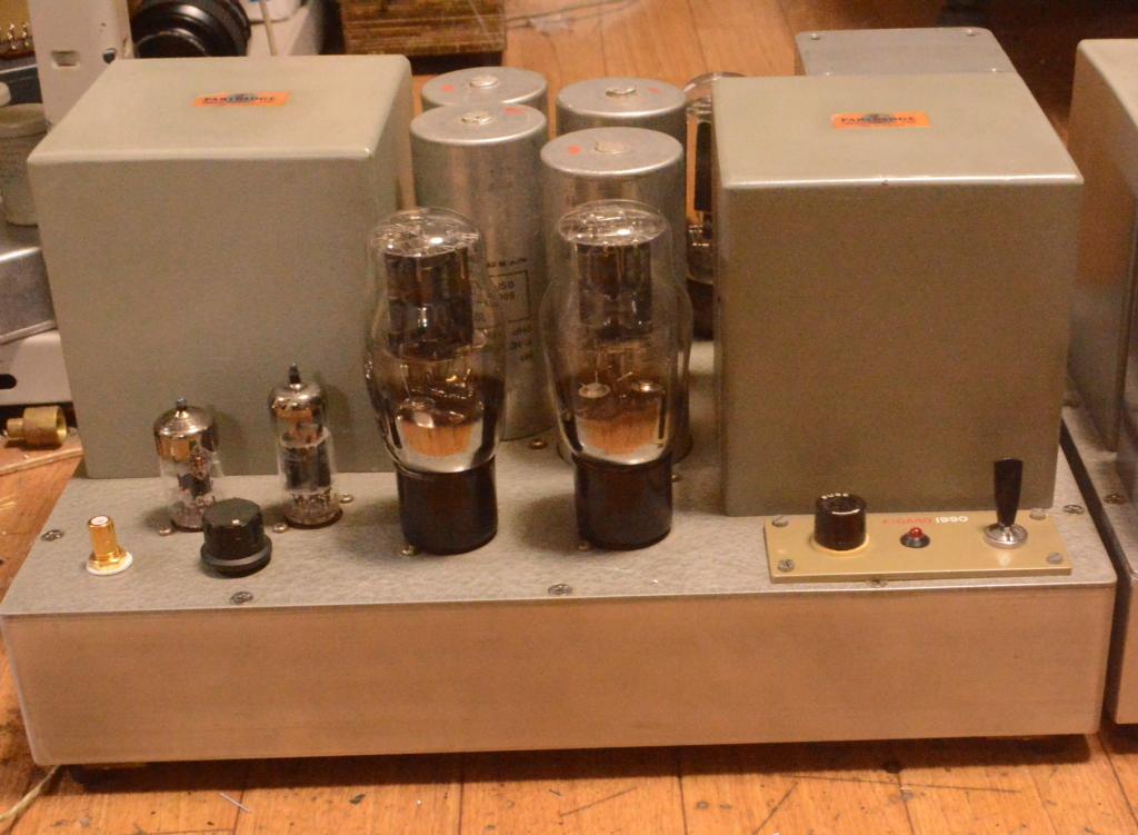 Firago Laboratory special order made 6B4G PP tube amplifier All Partridge transformer