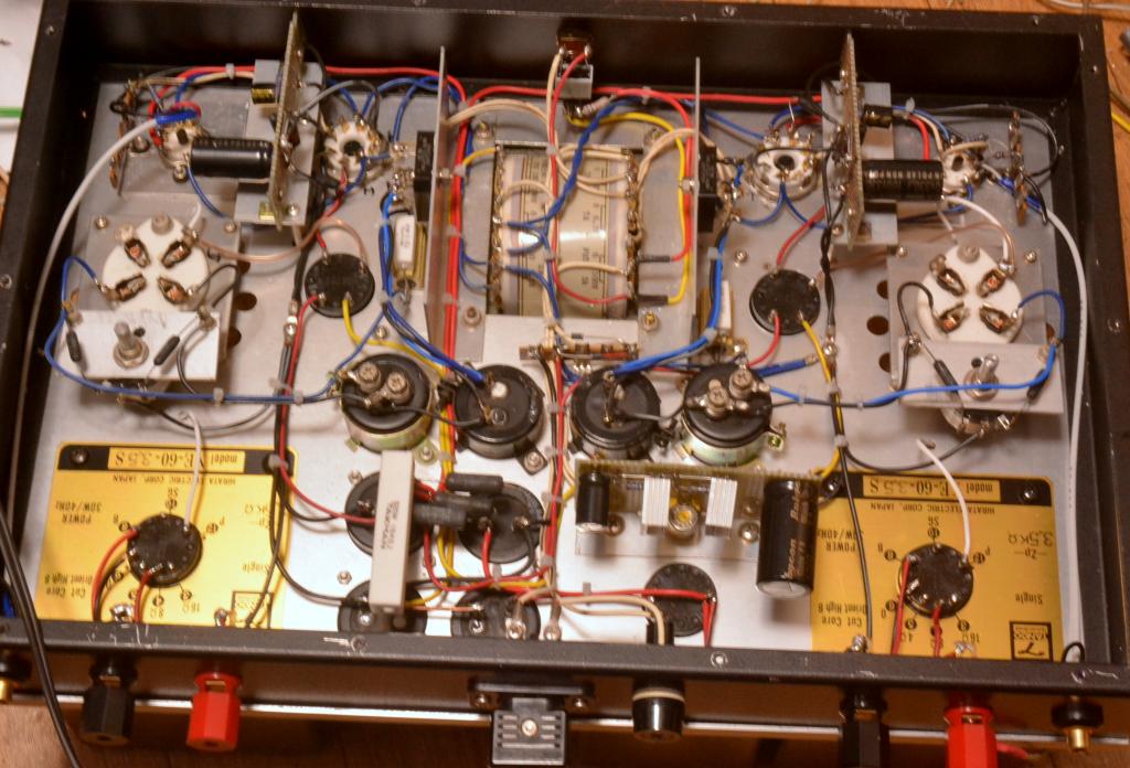 100th stereo tube amplifier Shishido IITC All Hirata TANGO XE-60-3SNF