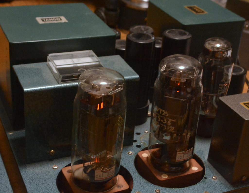 Para Single DET-25/DA-100 SE tube amplifier with all Hirata TANGO transformer, interstage NC-14