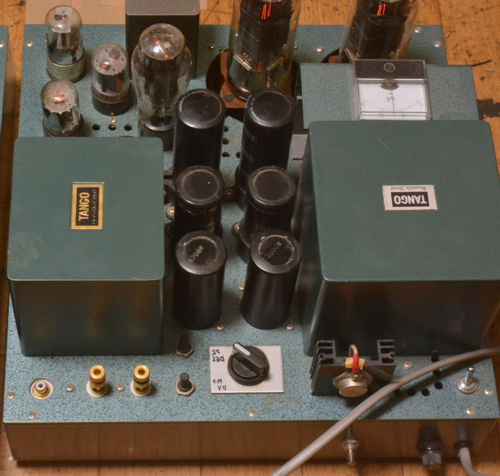 Para Single DET-25/DA-100 SE tube amplifier with all Hirata TANGO transformer, interstage NC-14