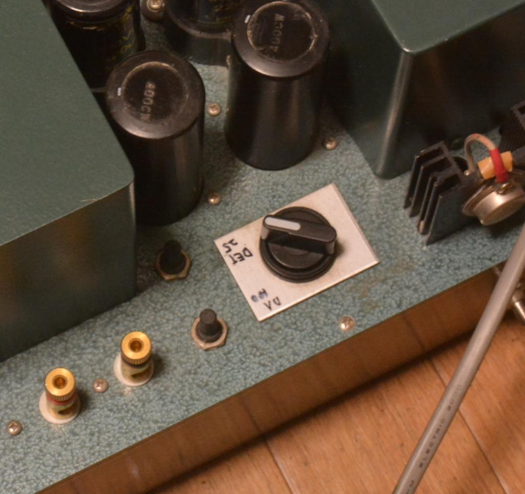 Para Single DET-25/DA-100 SE tube amplifier with all Hirata TANGO transformer, interstage NC-14