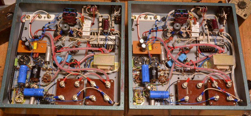 Para Single DET-25/DA-100 SE tube amplifier with all Hirata TANGO transformer, interstage NC-14
