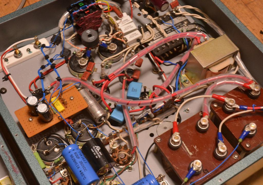 Para Single DET-25/DA-100 SE tube amplifier with all Hirata TANGO transformer, interstage NC-14
